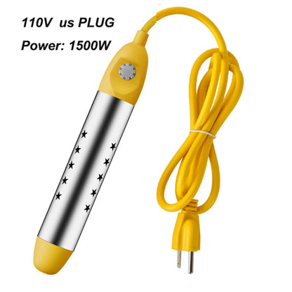 Effortless Hot Water Anytime: Portable 2500W Pool Heater for Instant Heating and Safety